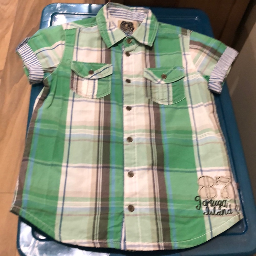 Boys Kanz short sleeve shirt